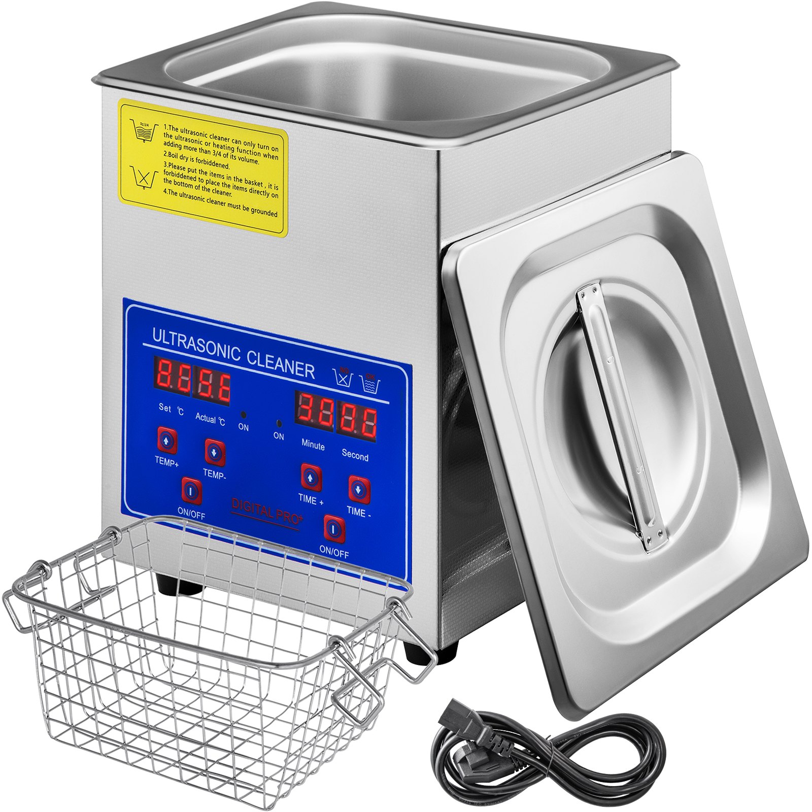 Digital Ultrasonic Cleaner - 2 litres
