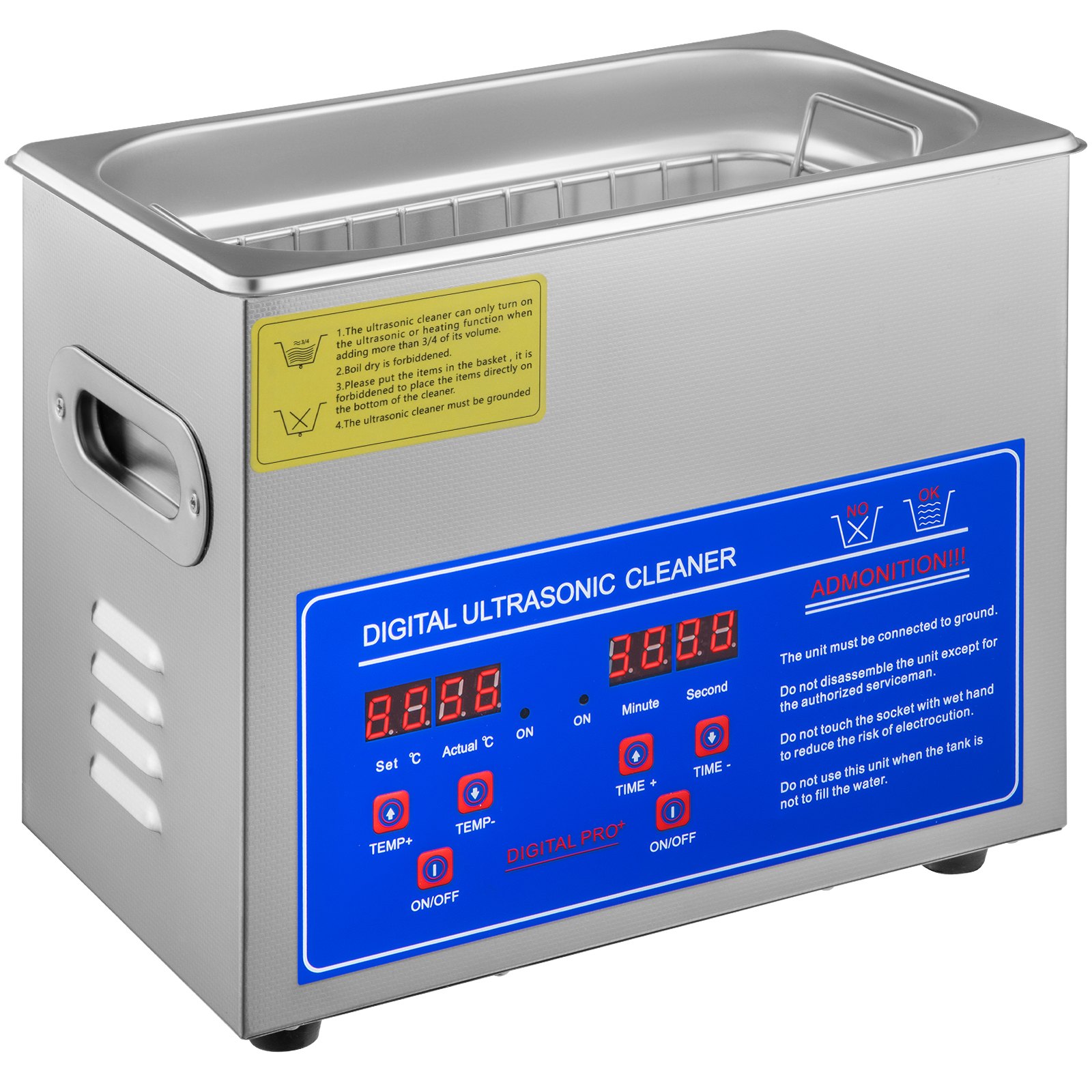 Digital Ultrasonic Cleaner - 3 litres - Image 2